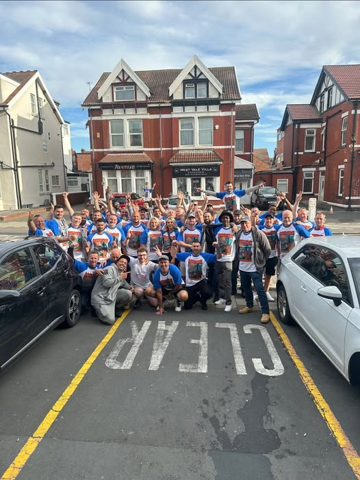 Guests celebrating a special occasion in Blackpool