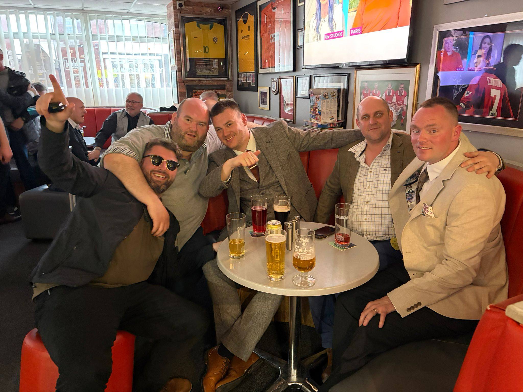 Group of guests enjoying their stay at Sandringham Court Hotel Blackpool