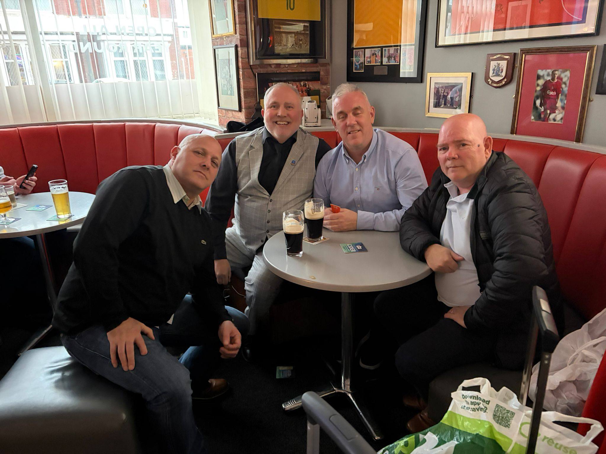 Guests celebrating a special occasion in Blackpool